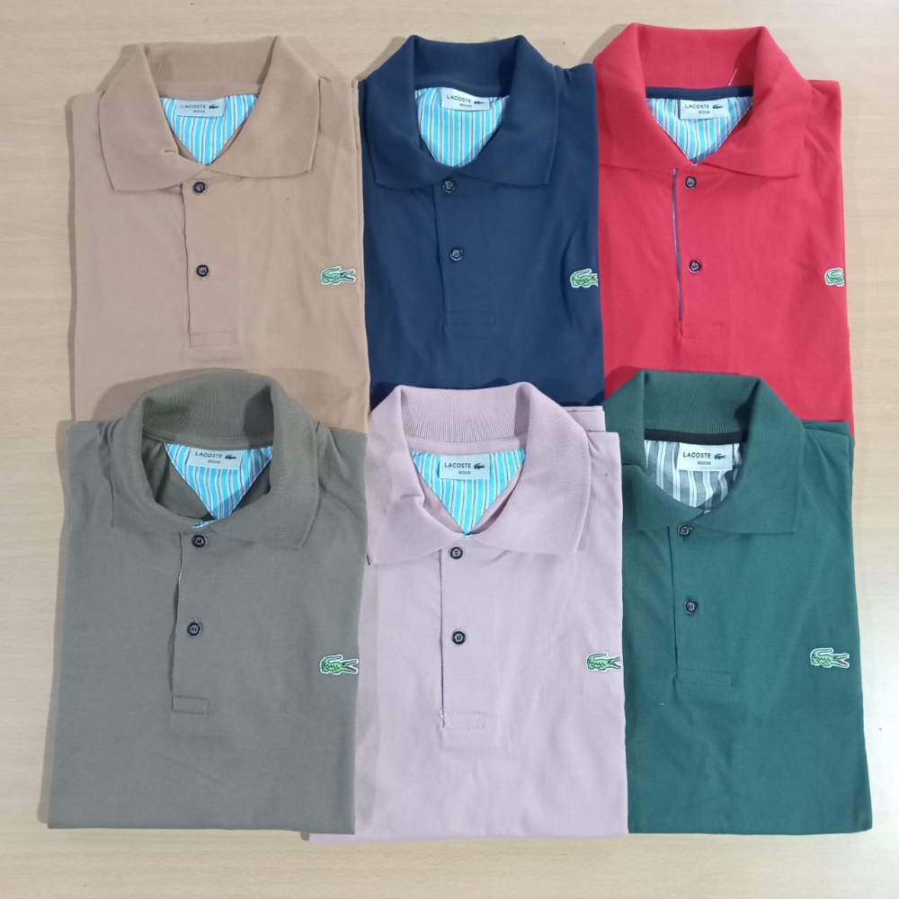 Chomba Lacoste Algodón Peinado - Imagen 2
