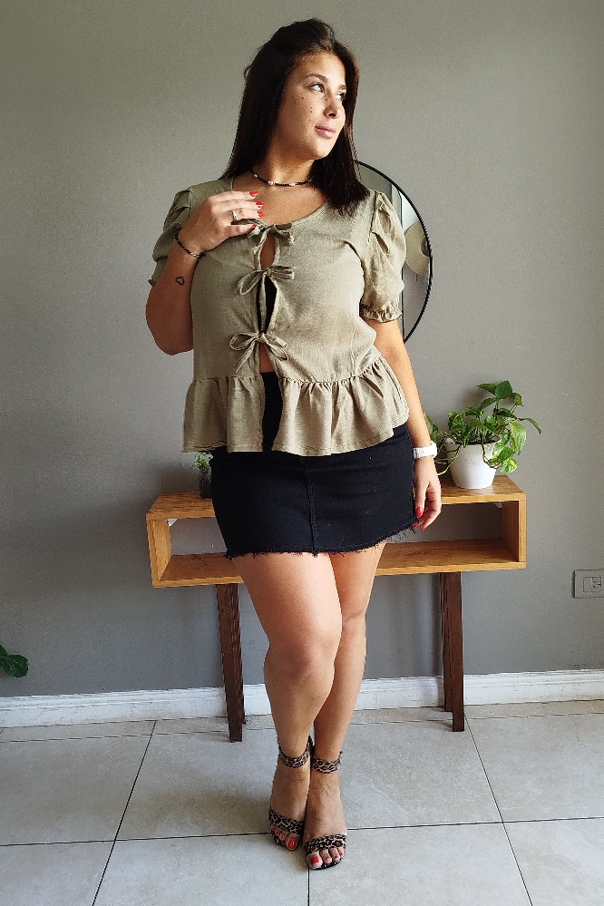 Blusa con Lazos - Imagen 2