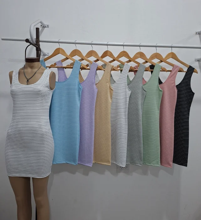 Vestido Rayado