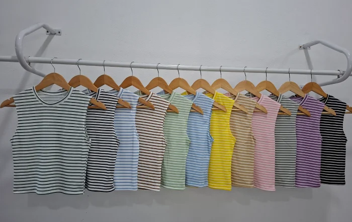 Musculosa  Morley Rayado