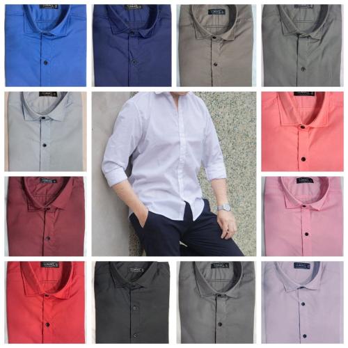 Camisas Lisas Manga Larga - Miniatura 3