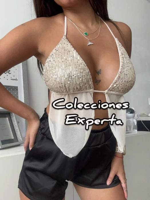 Top Lentejuelas con Tul