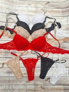 Conjunto Taza Soft Encaje / Microfibra/ Morley