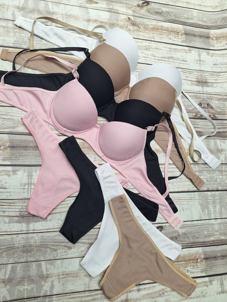 Conjunto Taza Soft Encaje / Microfibra/ Morley - Imagen 2