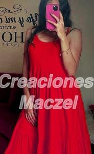 Vestidos  con Volados de Morley Viscosa