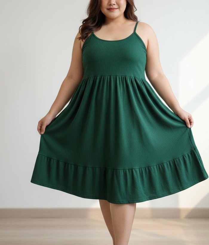 Vestidos  con Volados de Morley Viscosa - Imagen 2