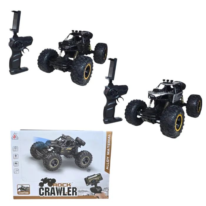 Auto Cros 4x4 C/remoto Camara Conexion Celular (jt185)