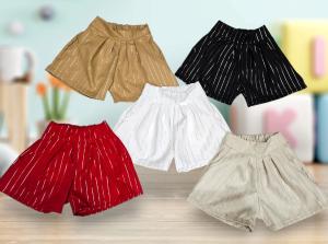 Short Rayas Brillo Satrero Nena