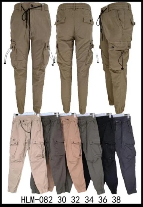 Jogger Cargo de Gabardina