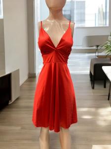 Vestido Saten Corto