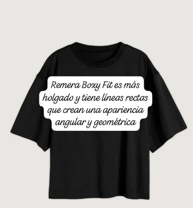 Remera Boxyfit