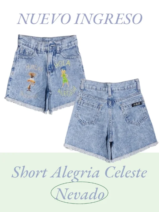 Short Nevado Intensamente