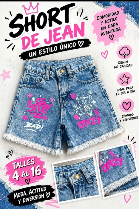 Short Crazy  Nevado