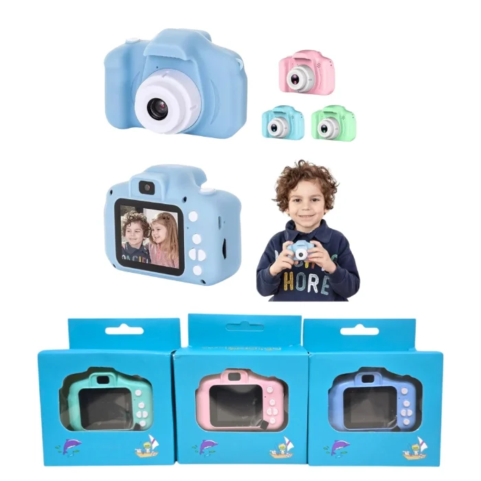 Mini Camara Fotos Infantil Digital Recargable (av24707)