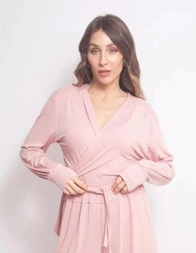 Remera Cruzada Lisa