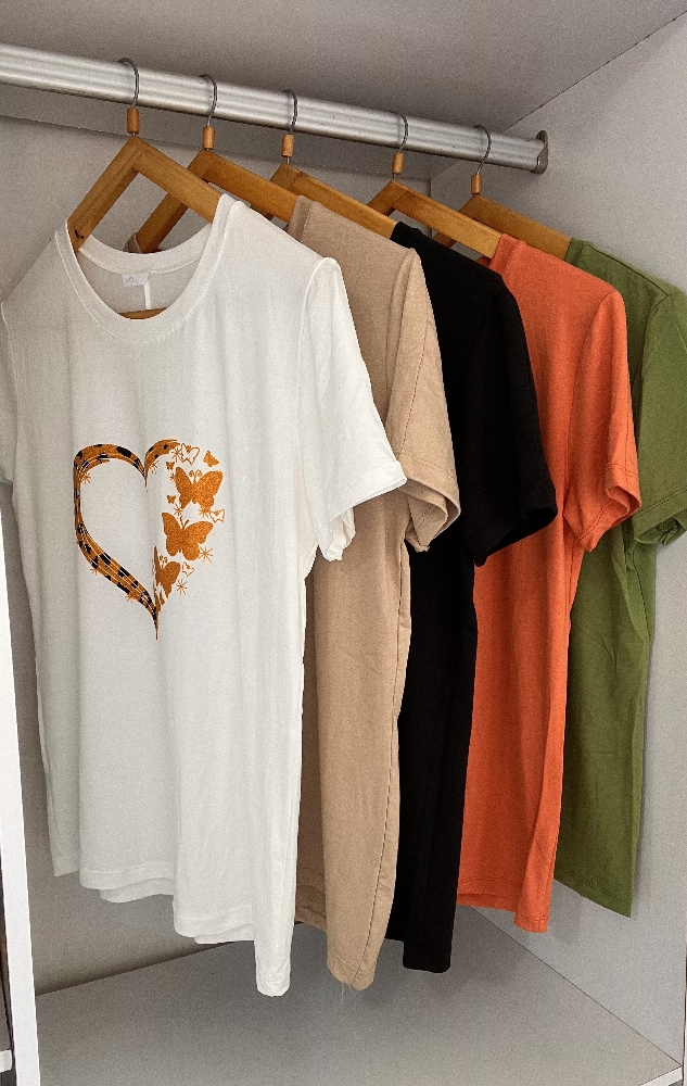 Remera Mariposa Corazon - Imagen 3