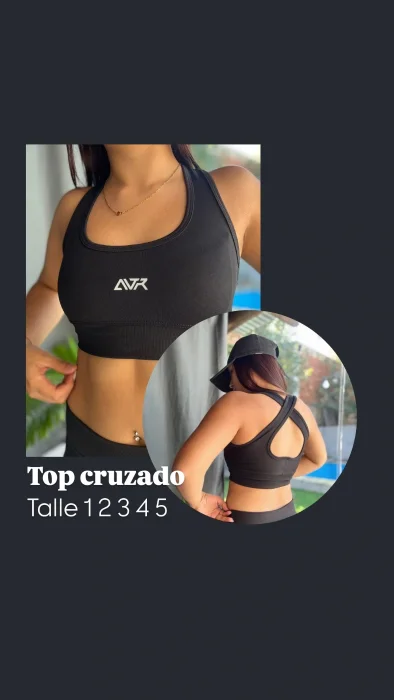 Top Cruzado Liso