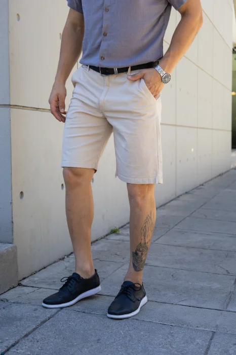 Gabardina Corte Chino Recto