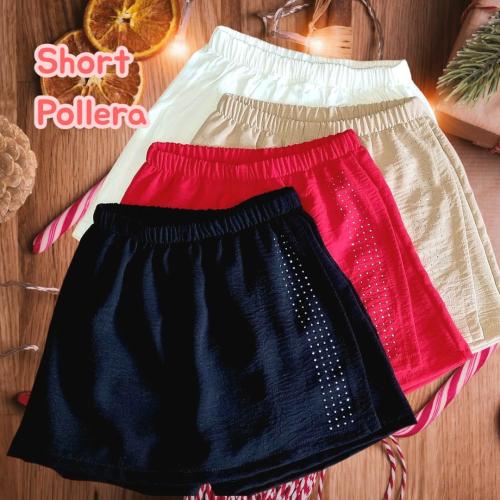 Shorts Pollera Paris ( Cey Spandex Hermosa Calidad )...