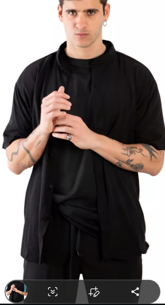 Conjunto de Lino Cuello Mao - Imagen 2
