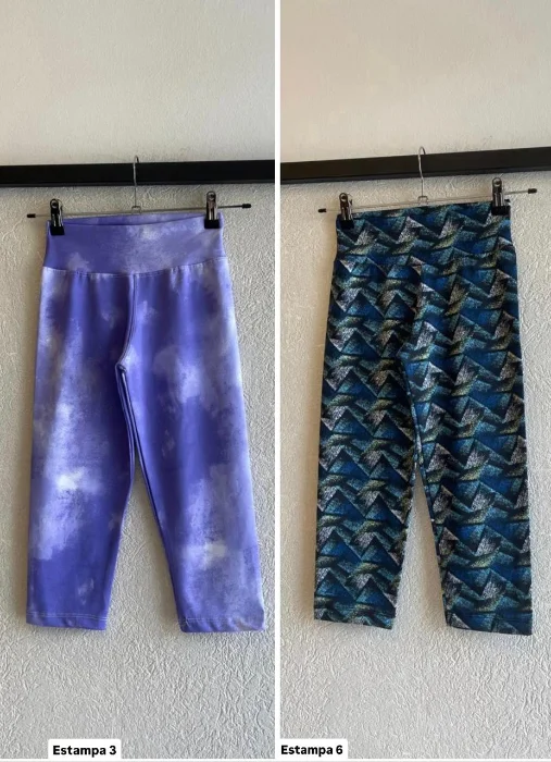 Calza de Lycra Pescadora Estampada