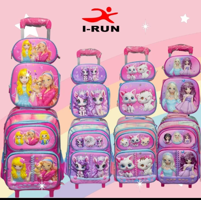 Mochila Carrito Tres Piezas I-rún