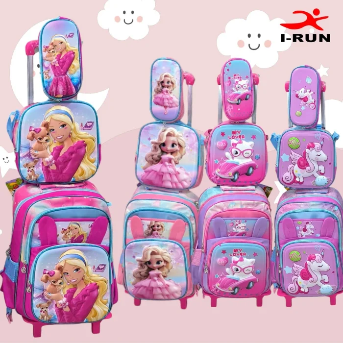 Mochilas Tres Piezas I-rún Importado