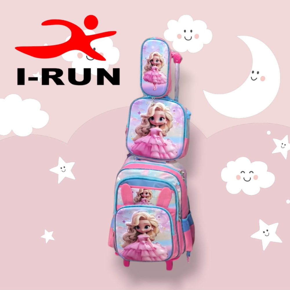 Mochilas Tres Piezas I-rún Importado - Imagen 2