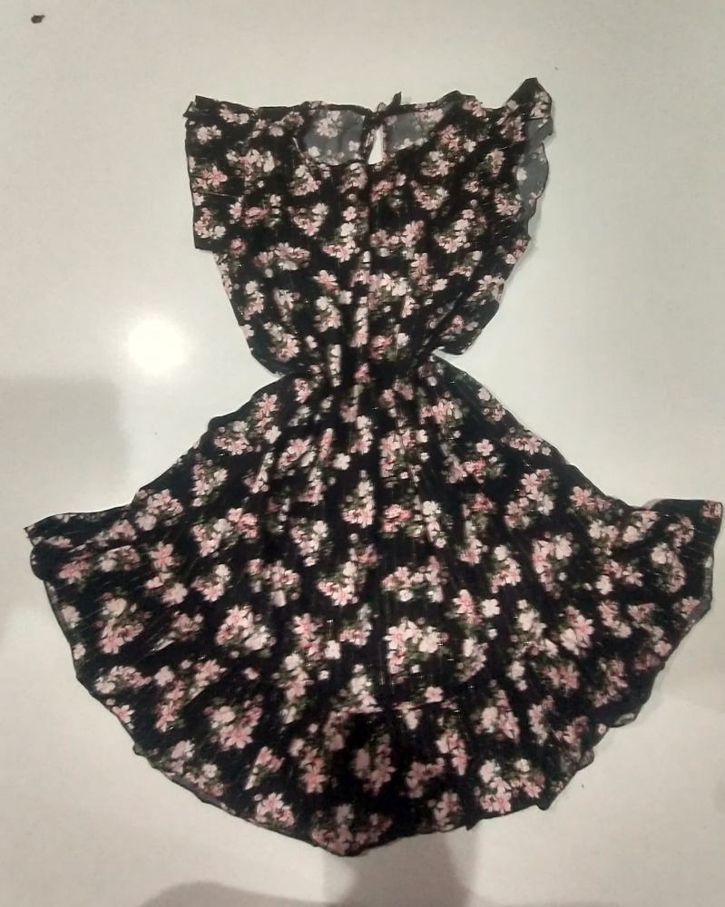 Vestido de Fibrana Poplin con Lurex - Imagen 2