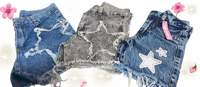 Shorts  Mom Emilia Estrella Deflecado