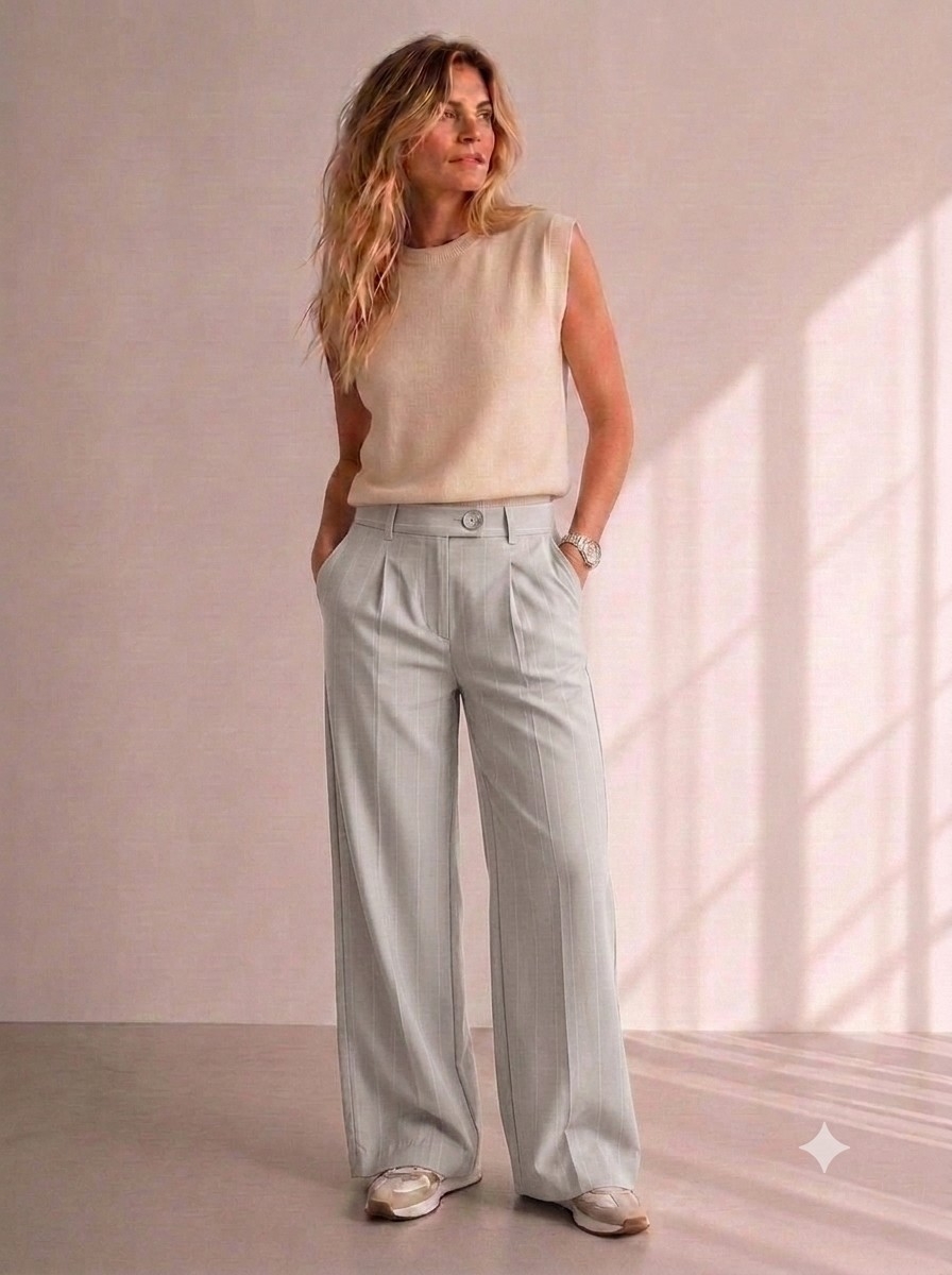 Pantalón Sastrero Wide Leg  Kiara - Imagen 3