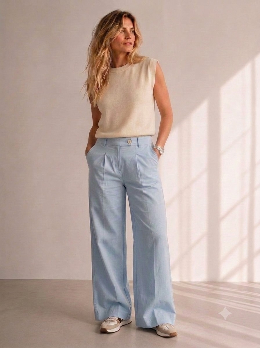 Pantalón Sastrero Wide Leg  Kiara - Imagen 2