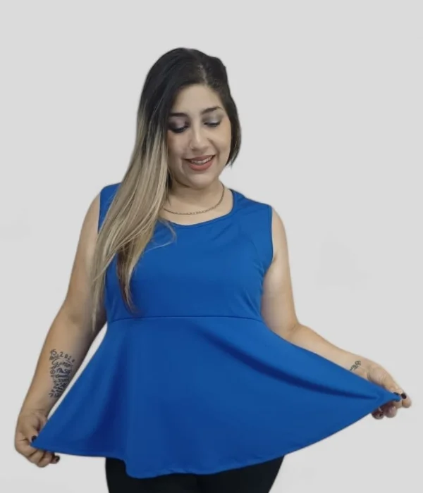 Musculosa Talle 6 y 8 con Volado