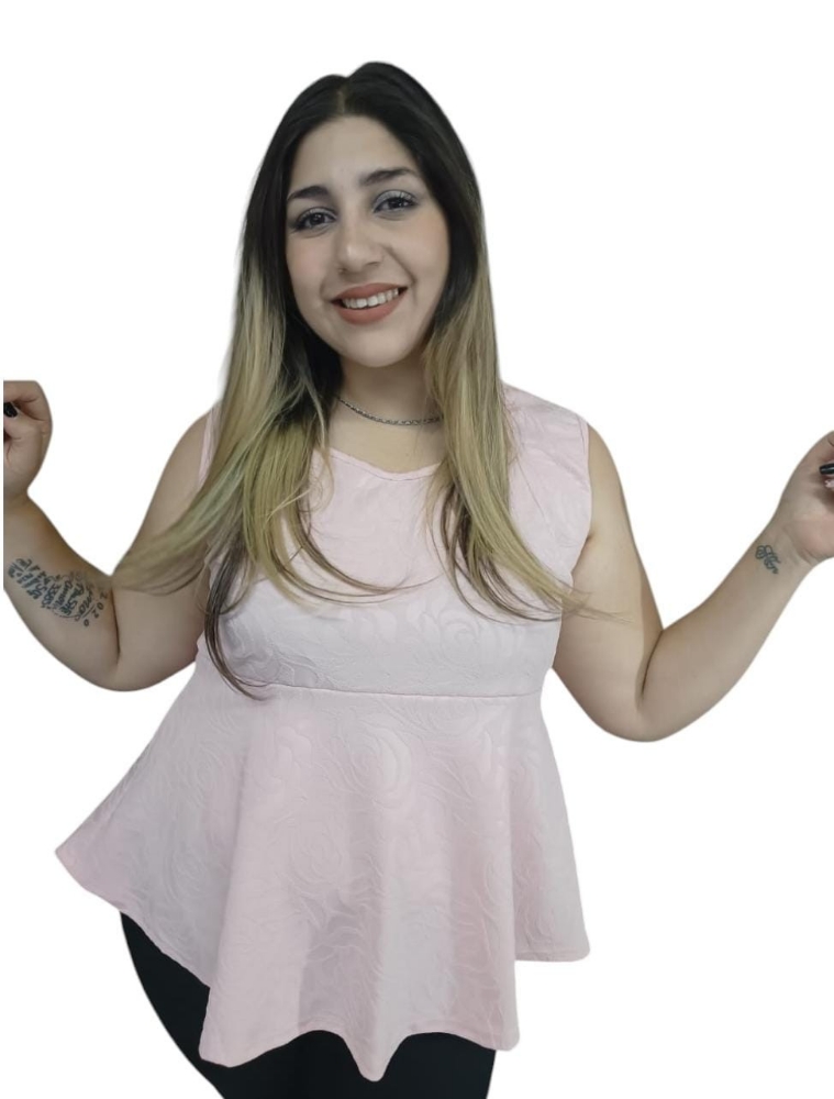 Musculosa Talle 6 y 8 con Volado - Imagen 2