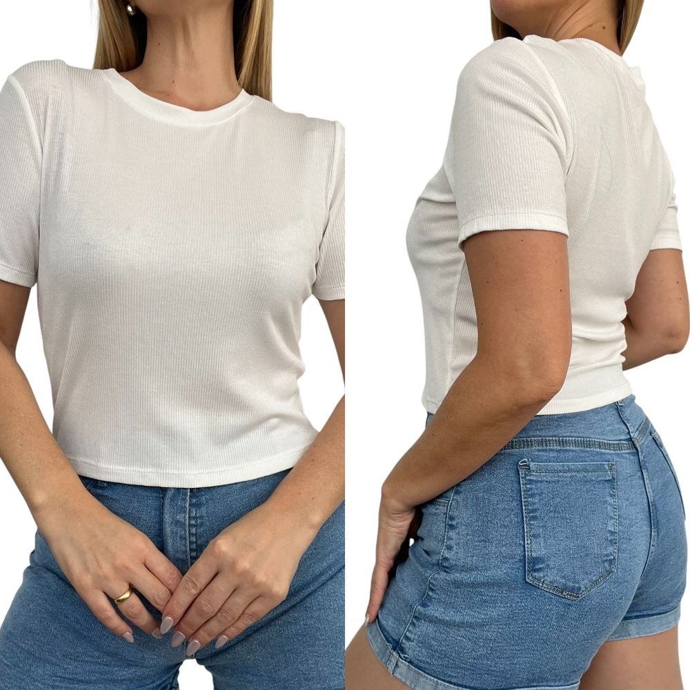 Remera Escote Redonda de Morly Viscosa - Imagen 2