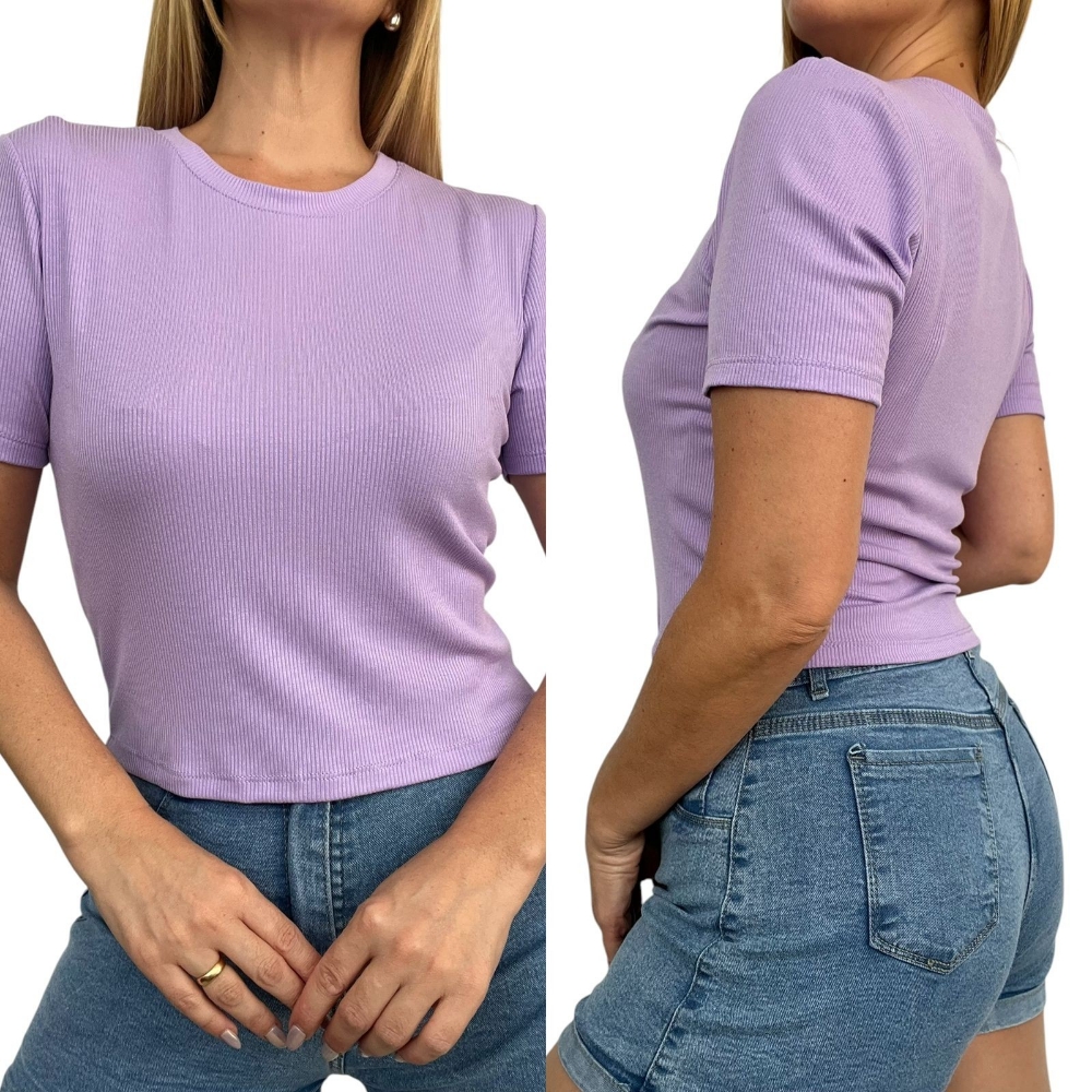Remera Escote Redonda de Morly Viscosa - Imagen 3