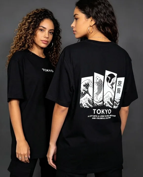 Remera Oversize de Algodón (unisex)
