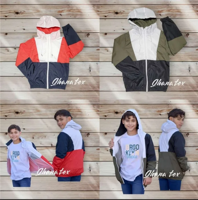 ¡oferta! Campera Rompeviento Nenes