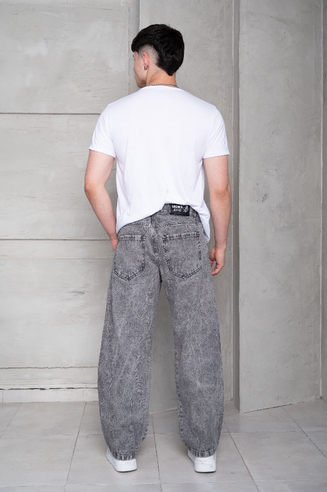 'art. 908-2' 38 al 48 - Baggy + Gris Arenado "trend" - Imagen 2