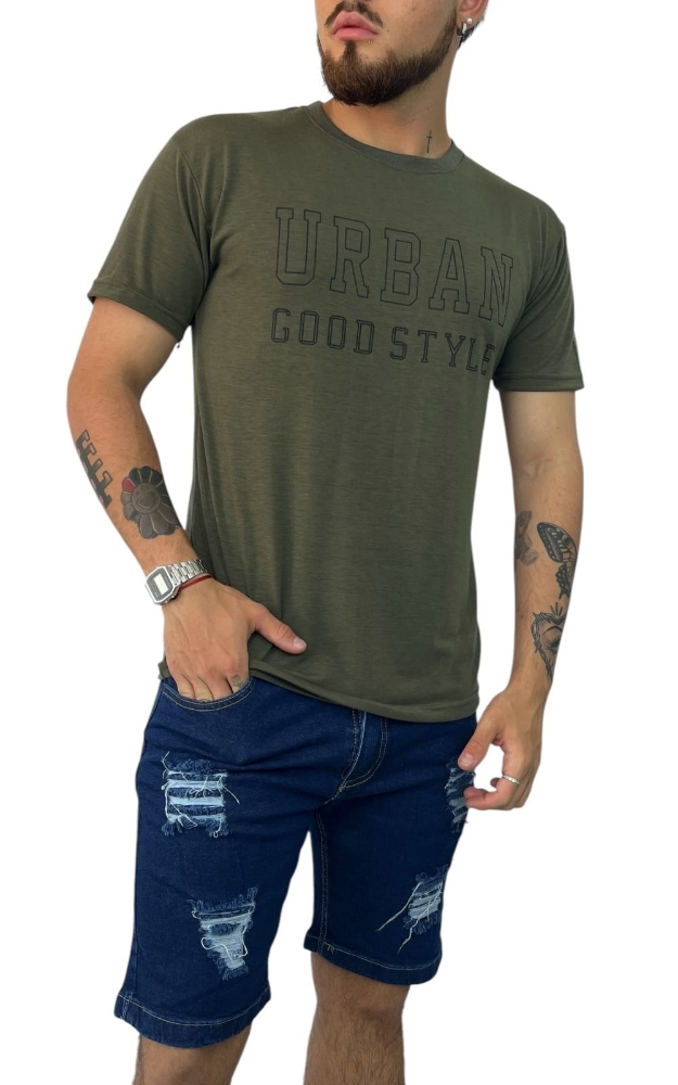 Bermudas Jeans Roturas Elastizadas - Imagen 2