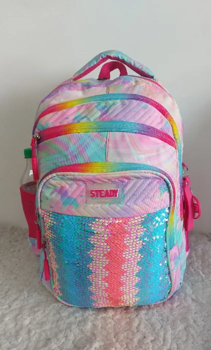 Mochila Impermeable con Lentejuelas