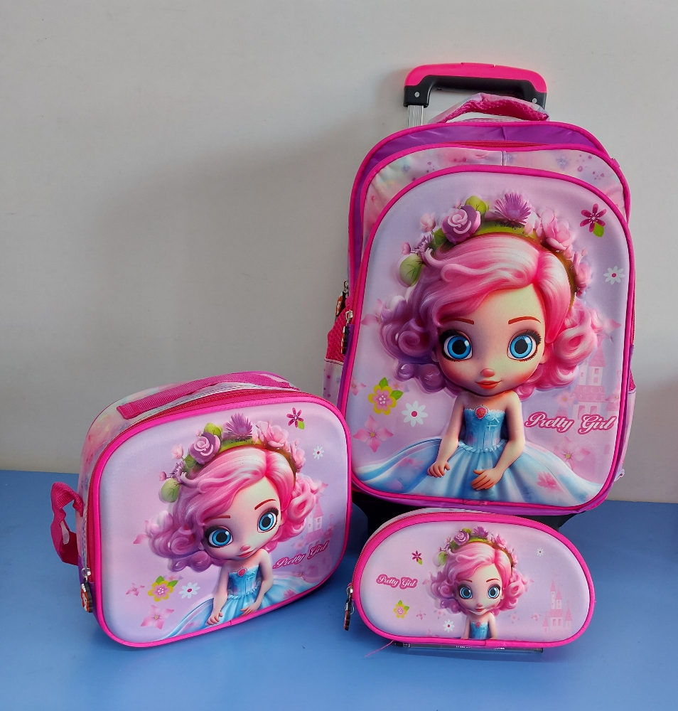 Mochila con Carrito 3d - Imagen 3