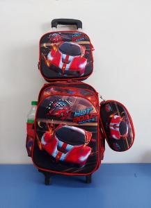 Mochila con Carrito 3d