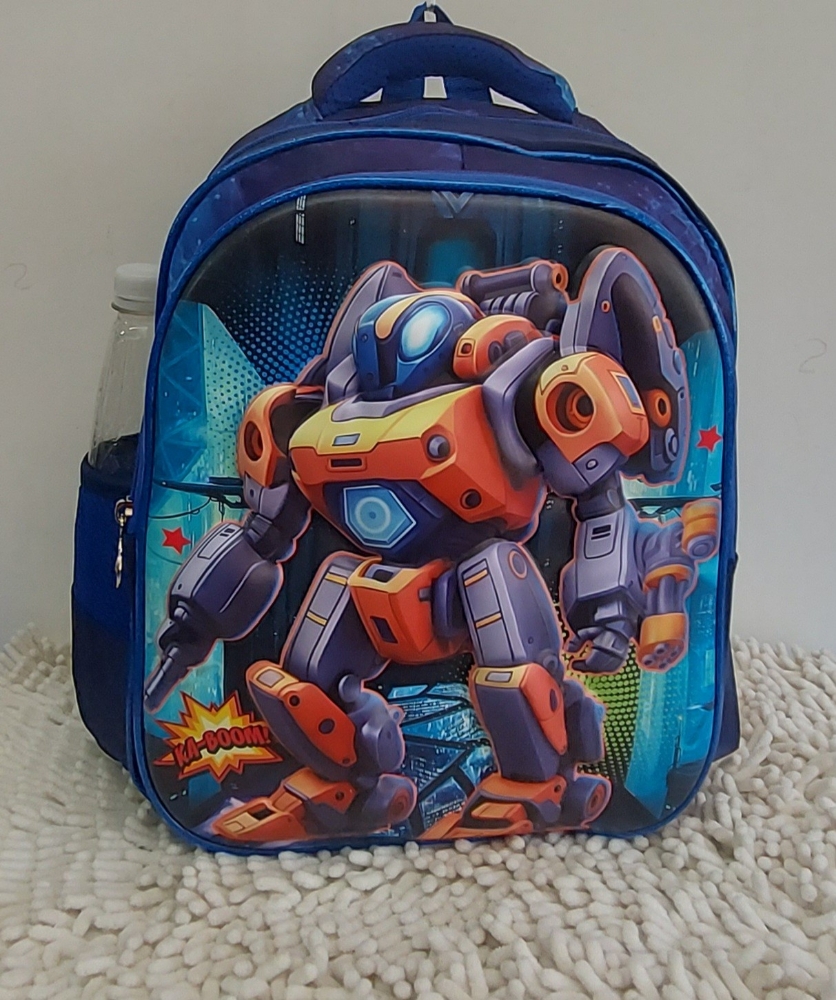 Mochila de 2 Cierres Impermeable 3d - Imagen 3
