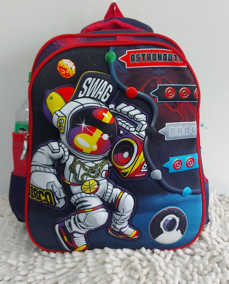 Mochila de 2 Cierres Impermeable 3d - Imagen 4