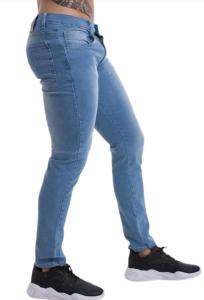 Pantalón Semi Chupin Celeste Claro - Miniatura 2