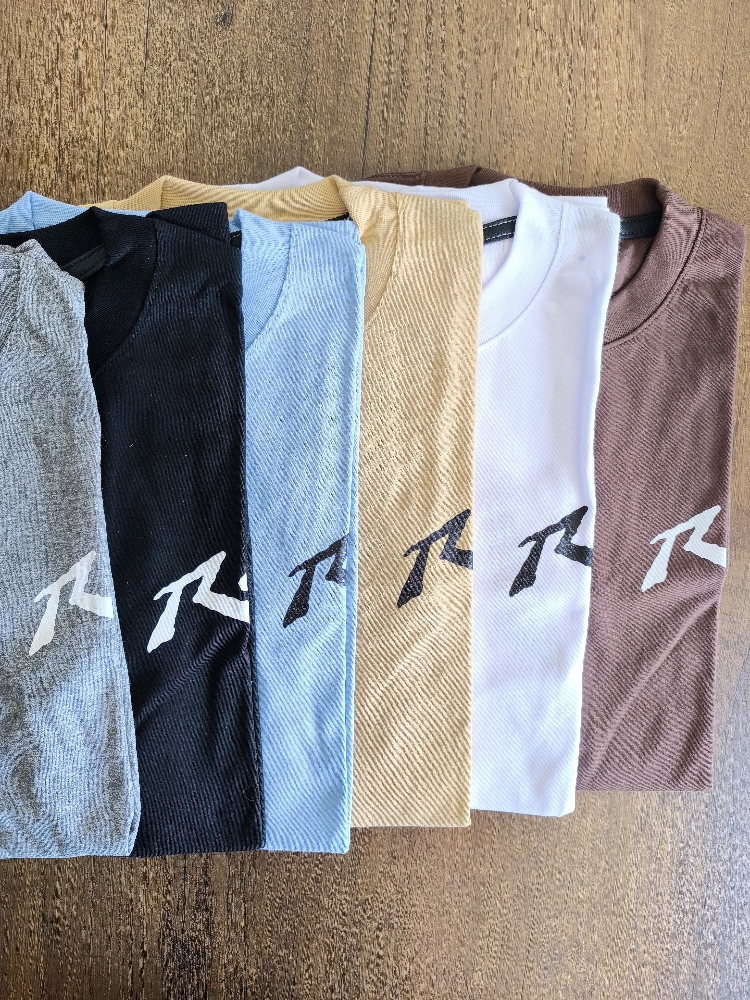 Remeras de Algodon Doble Estampado - Imagen 3