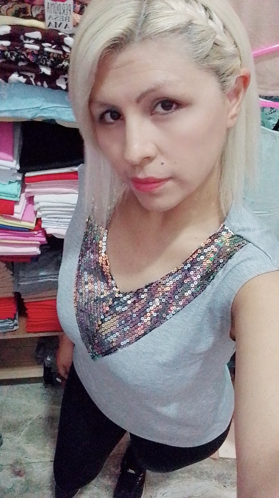 Musculosa con  Lentejuelas - Imagen 3