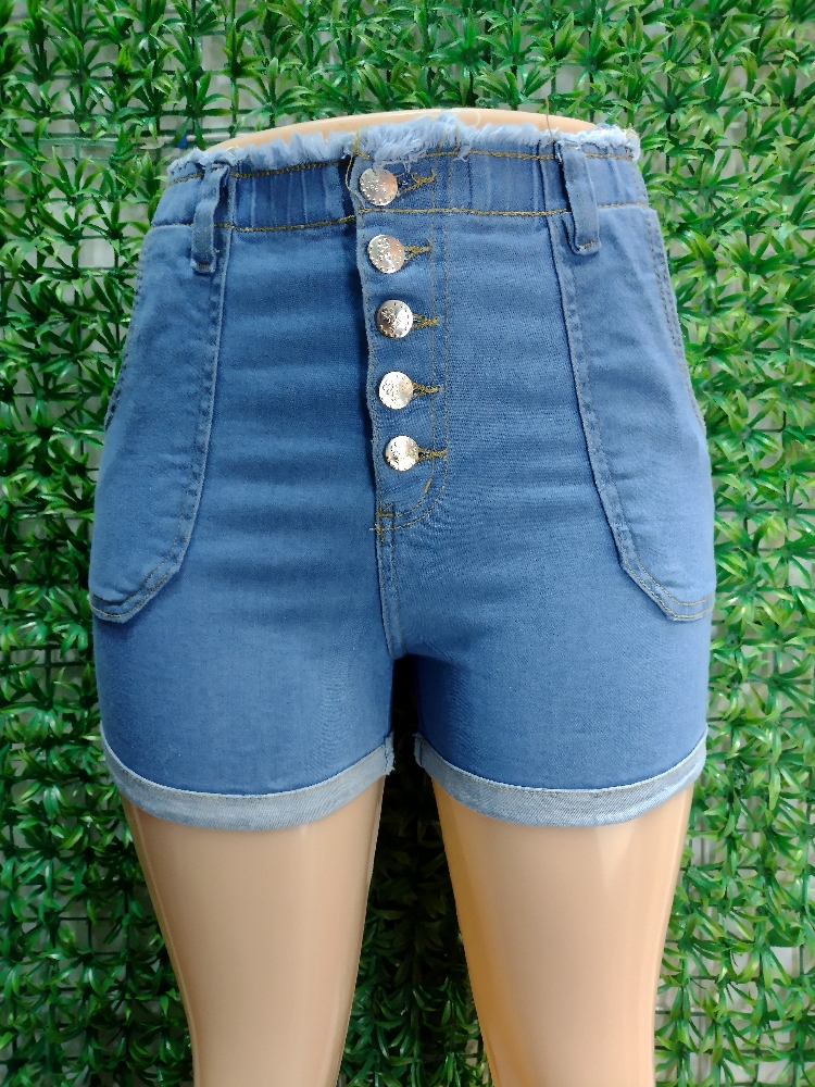 Shorts Elastizado con Botones - Imagen 2