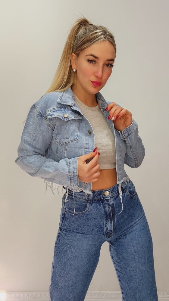 Camperas Jeans Deflecado - Imagen 2